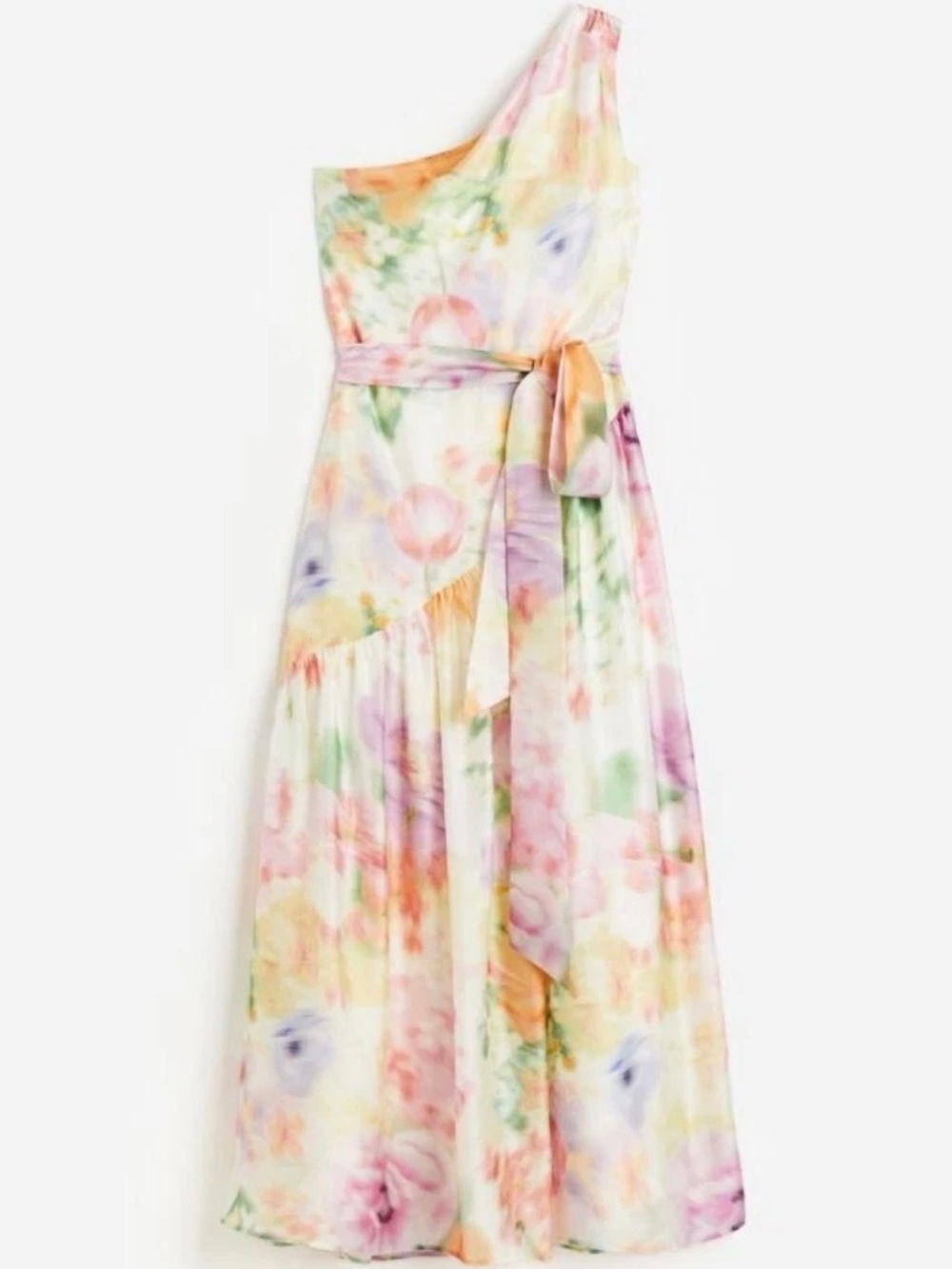 H&M one shoulder floral dress - Picture 2 of 2